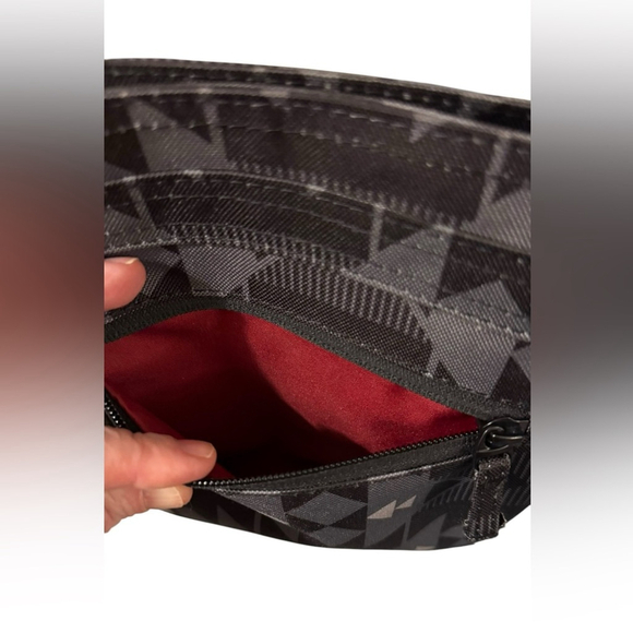 DAKINE Jive Crossbody Shoulder Bag Handbag Purse Black / Gray / White - Picture 2 of 3